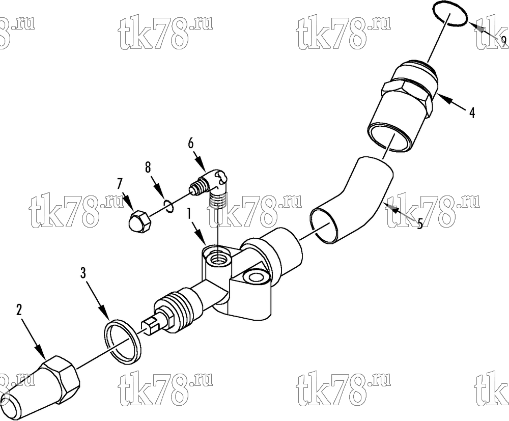 Каталог запчастей для Thermo King T11-M56 VALVE ASSEMBLY - DISCHARGE