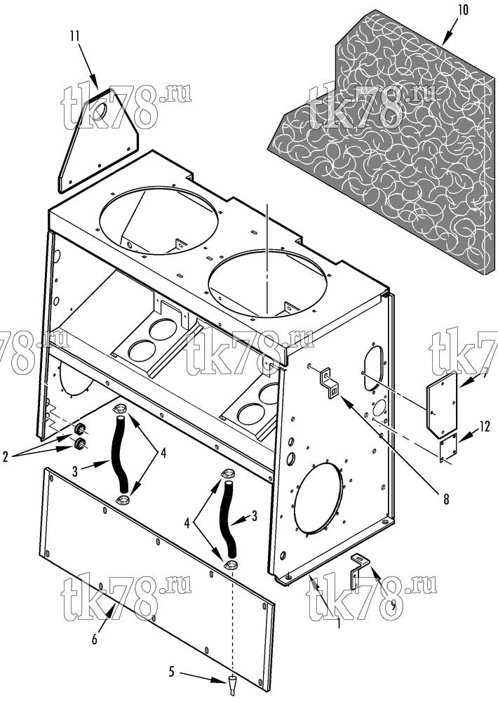 Каталог запчастей для Thermo King  STRUCTURAL COMPONENTS