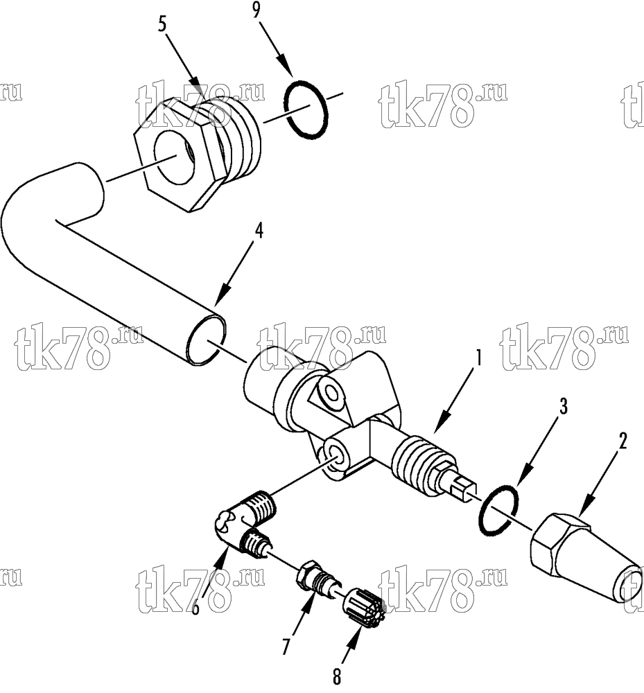 Каталог запчастей для Thermo King R6-M3 VALVE ASSEMBLY - SUCTION