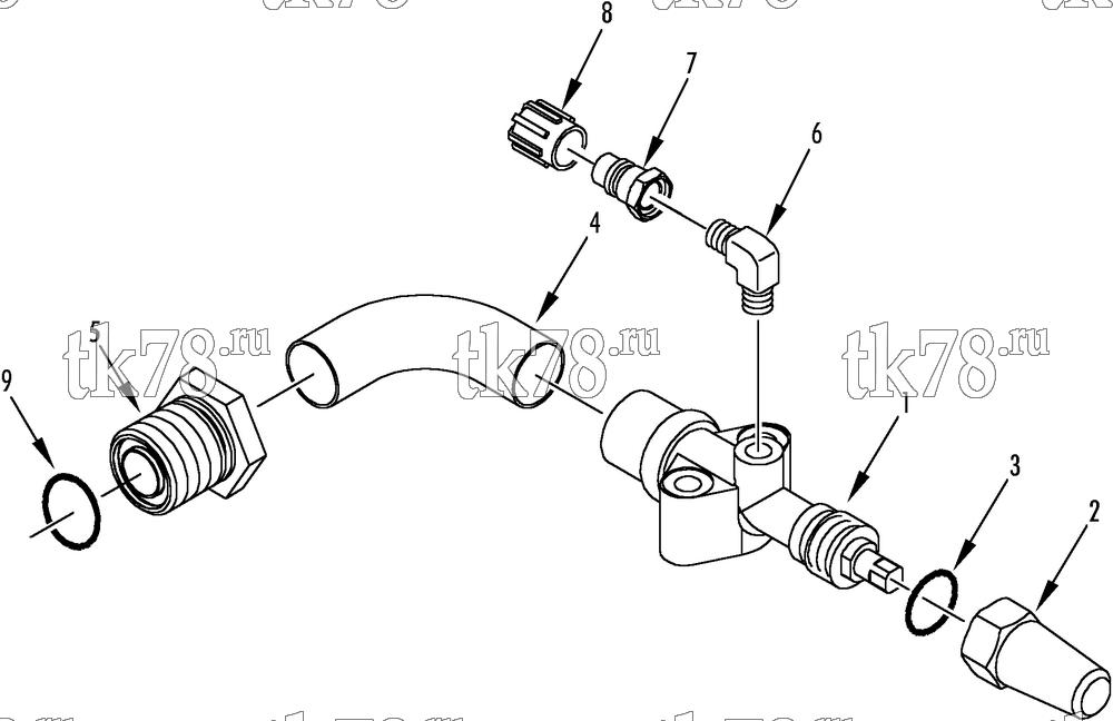 Каталог запчастей для Thermo King R6-M3 VALVE ASSEMBLY - DISCHARGE