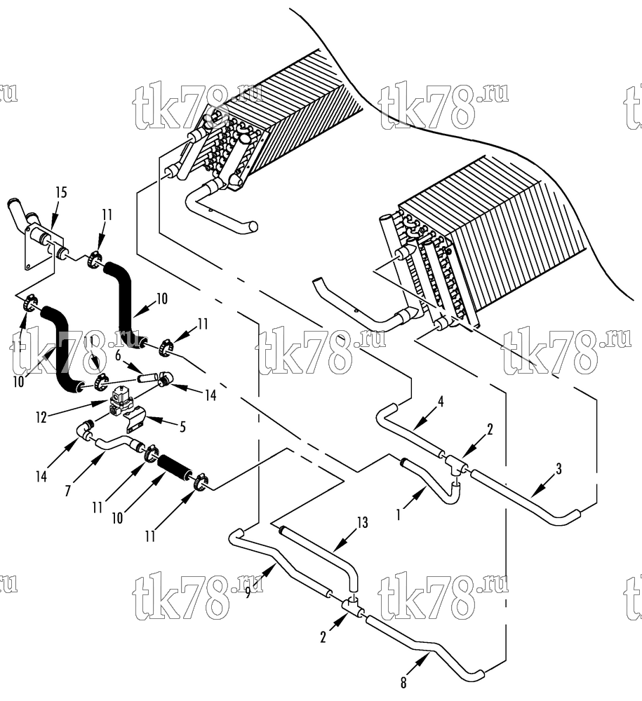 Каталог запчастей для Thermo King R6-M3 HEATING COMPONENTS