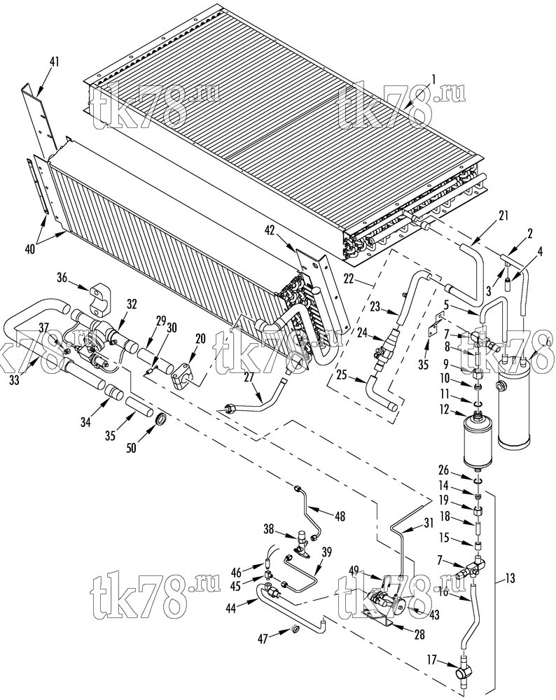 Каталог запчастей для Thermo King  REFRIGERATION COMPONENTS