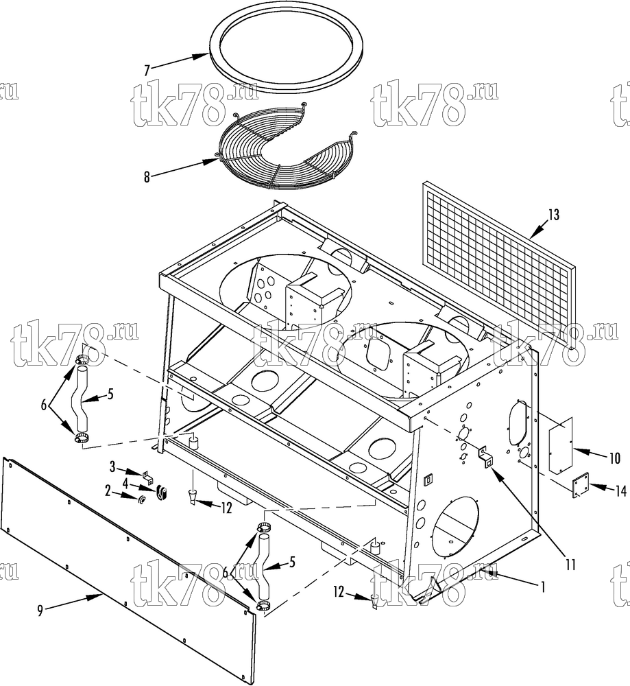 Каталог запчастей для Thermo King  STRUCTRUAL COMPONENTS