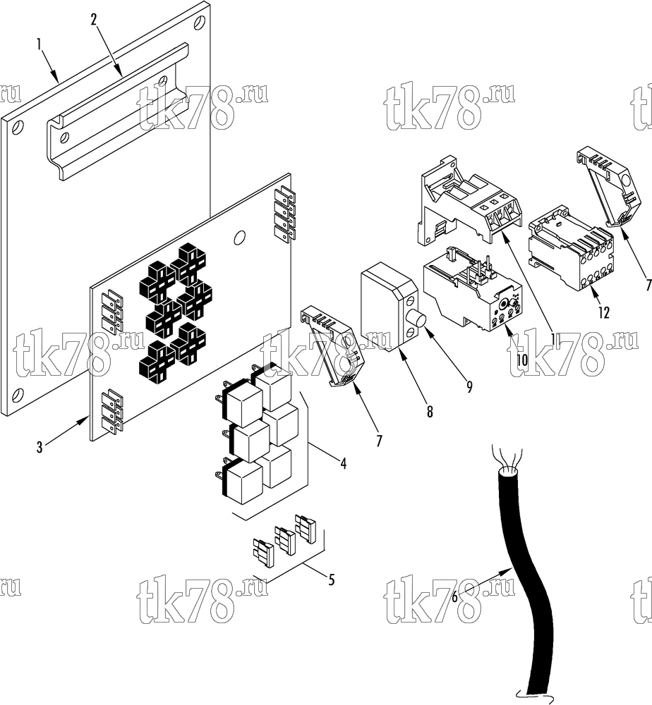 Каталог запчастей для Thermo King  CONTROL BOX