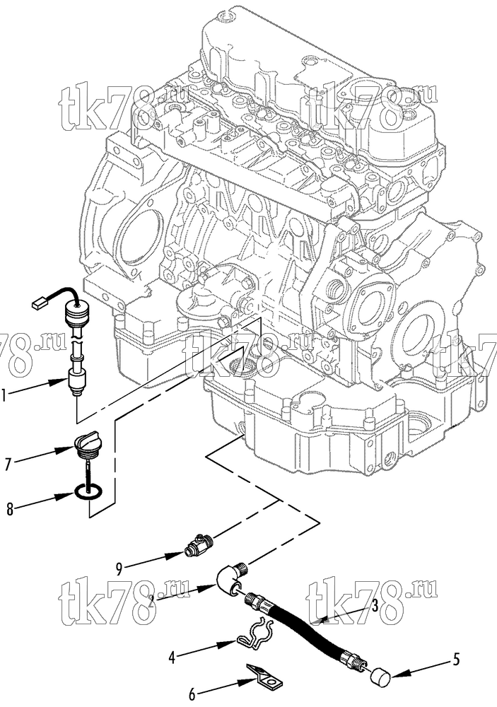 Каталог запчастей для Thermo King SL-400e OIL BASE GROUP