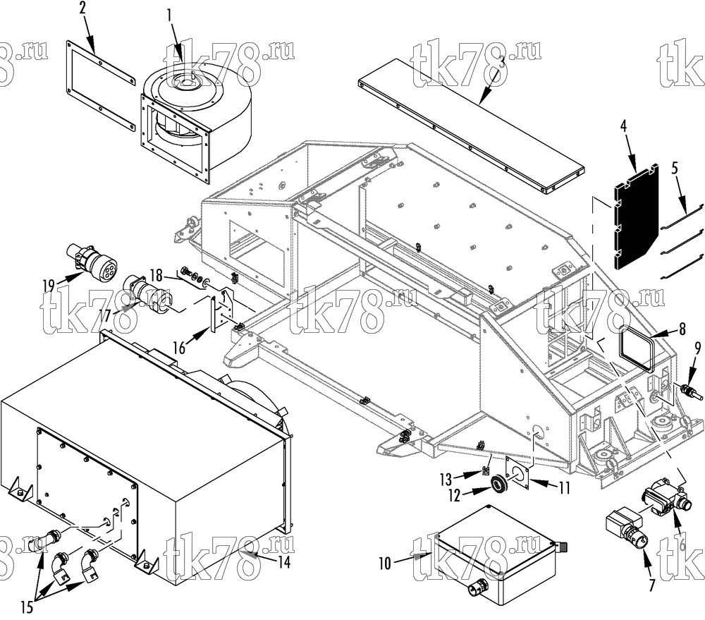 Каталог запчастей для Thermo King  INVERTER COMPONENTS