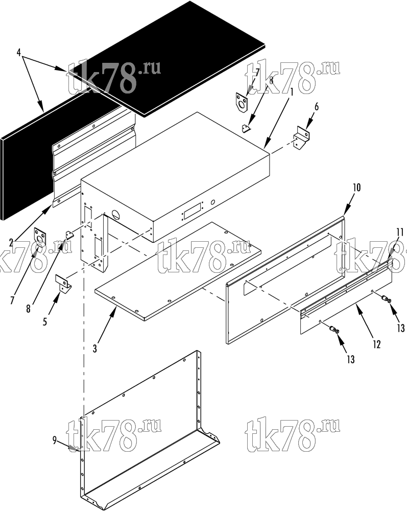 Каталог запчастей для Thermo King  CONTROL BOX PANELS