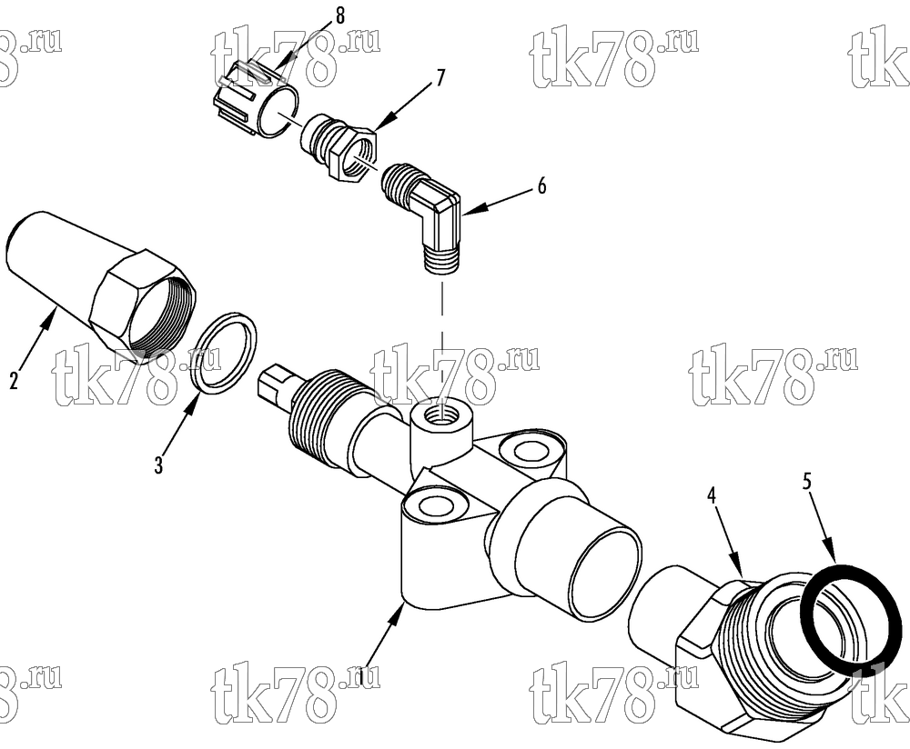 Каталог запчастей для Thermo King Coach RT for Optima VALVE ASSEMBLY - DISCHARGE