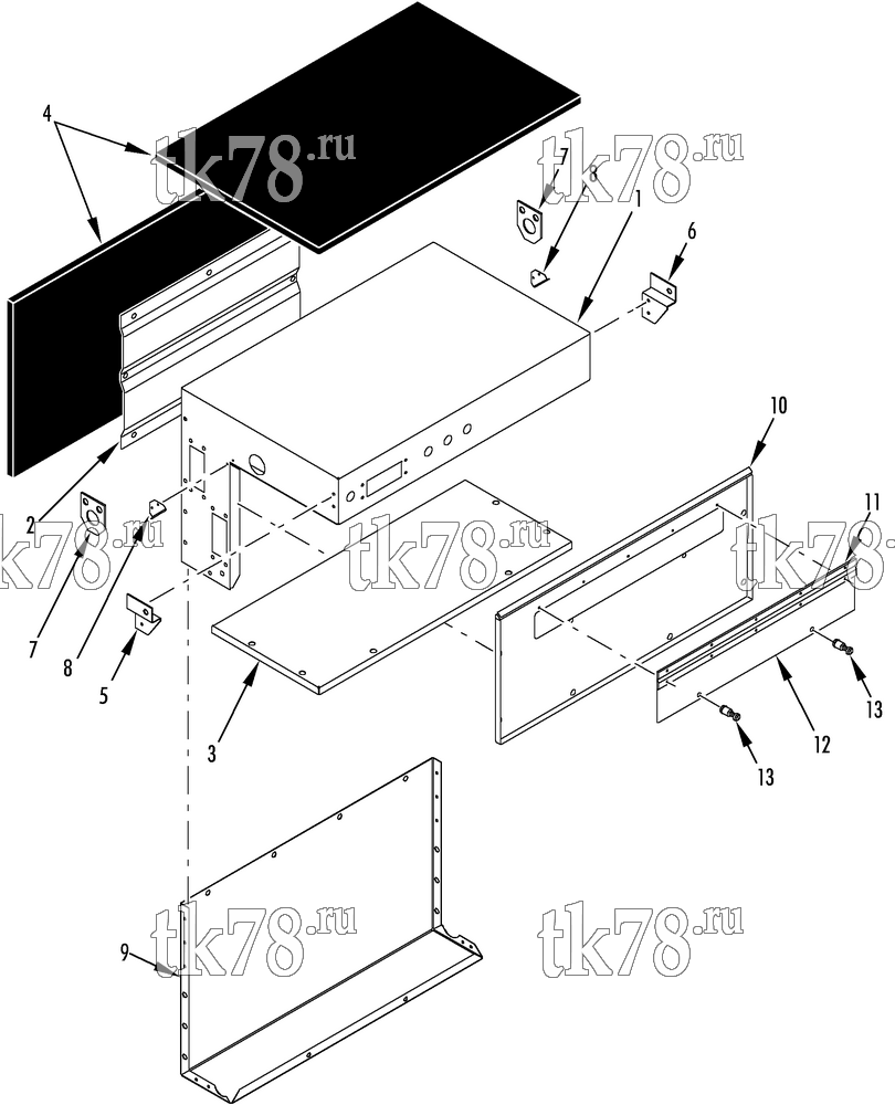Каталог запчастей для Thermo King  CONTROL BOX PANELS