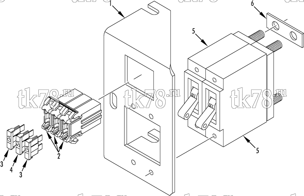 Каталог запчастей для Thermo King AI2 M2 FUSE & BREAKER ASSEMBLY