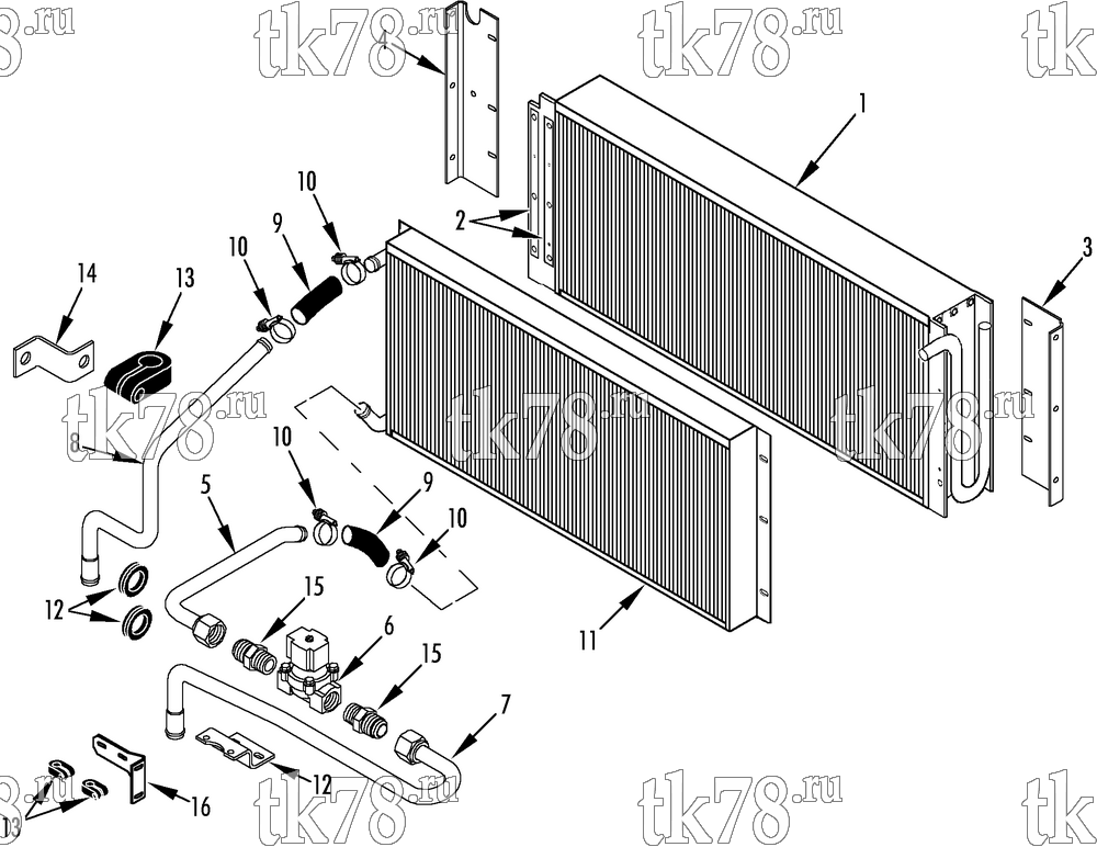 Каталог запчастей для Thermo King  HEATER COMPONENTS