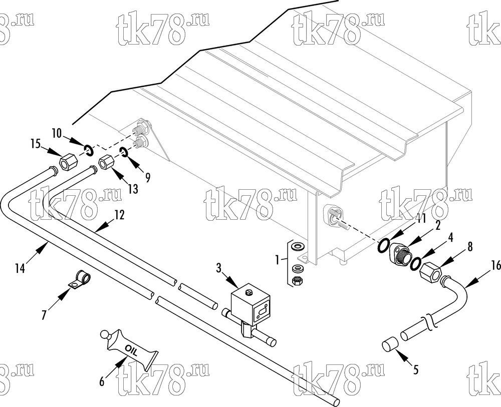 Каталог запчастей для Thermo King RDB-II INSTALLATION COMPONENTS