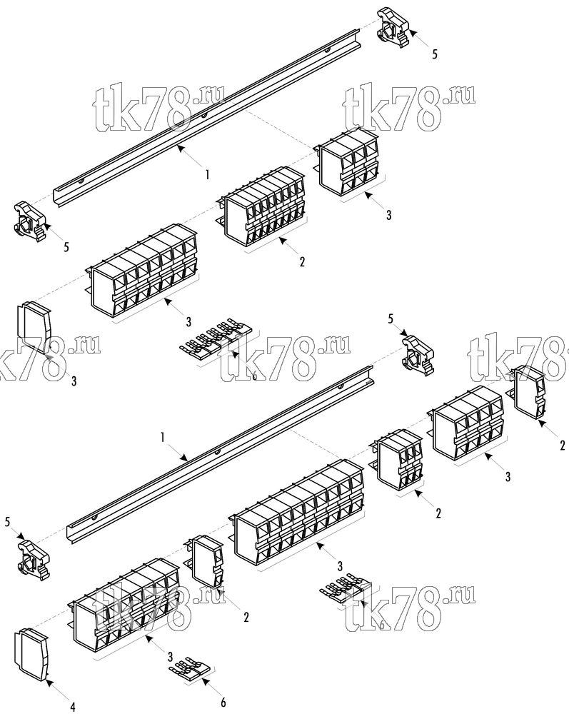 Каталог запчастей для Thermo King LRV-10T PCC TERMINAL BLOCK