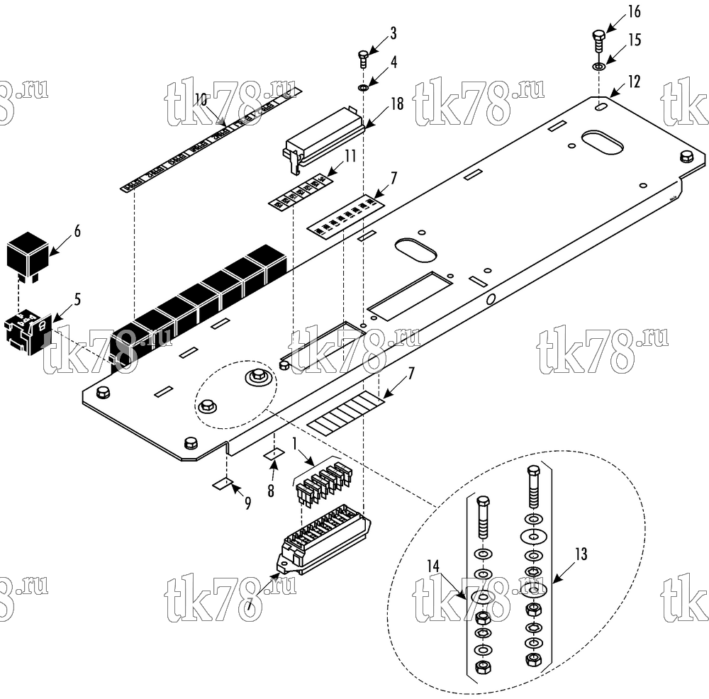 Каталог запчастей для Thermo King  CONTROL PANEL