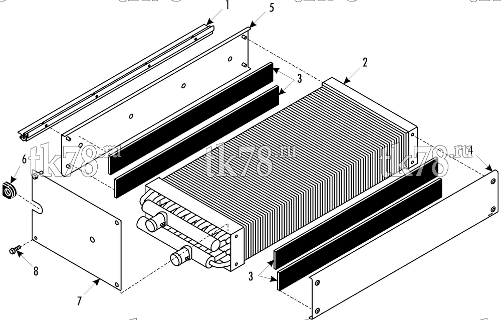 Каталог запчастей для Thermo King MFB L HEAT MODULE (099981)