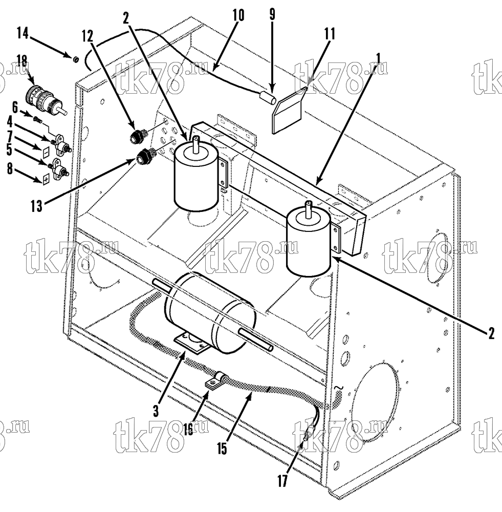 Каталог запчастей для Thermo King  ELECTRICAL COMPONENTS (M35B)