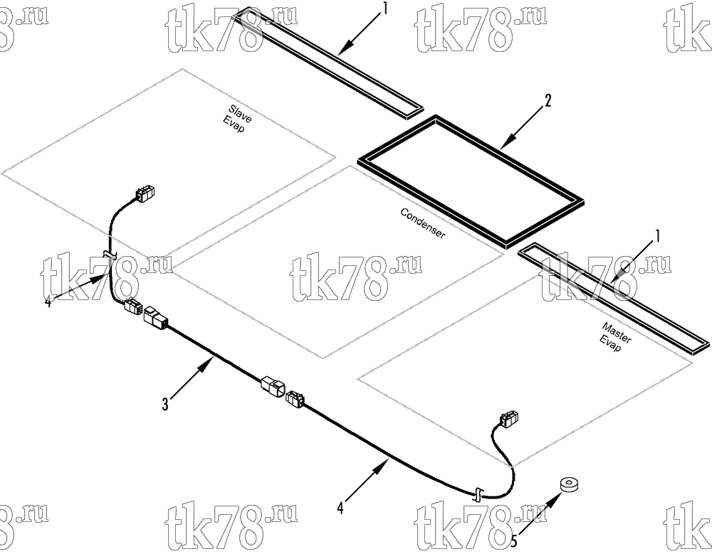 Каталог запчастей для Thermo King AT10-M12 INSTALLATION COMPONENTS