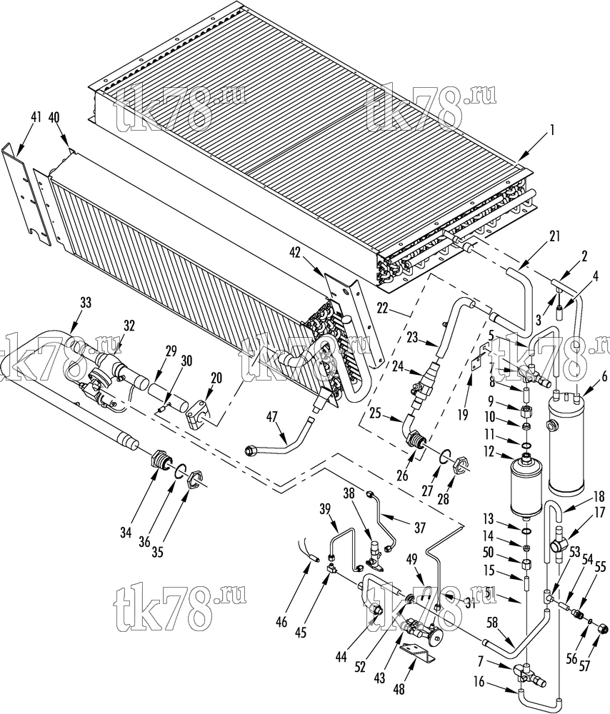 Каталог запчастей для Thermo King  REFRIGERATION COMPONENTS