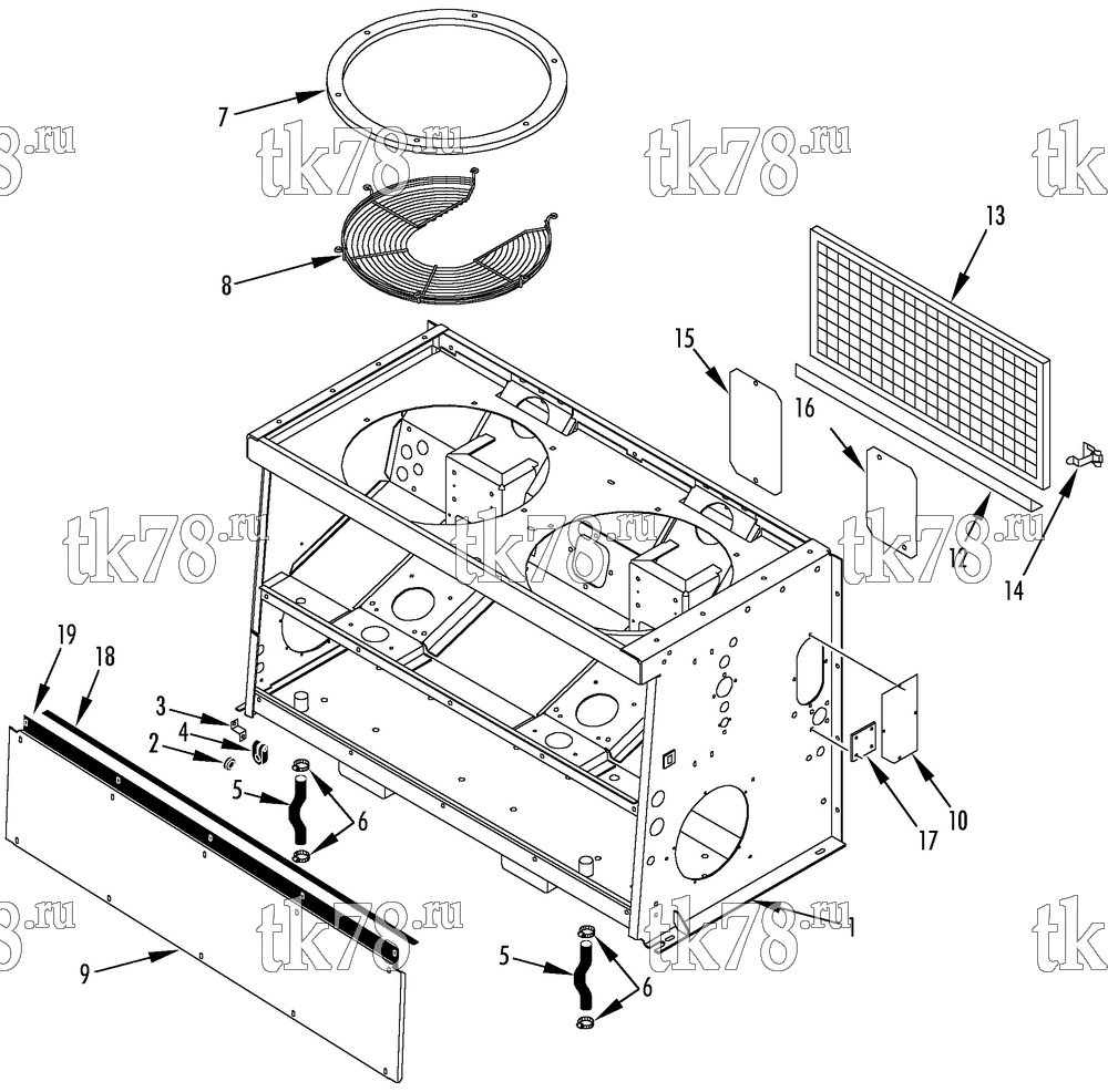 Каталог запчастей для Thermo King  STRUCTURAL COMPONENTS