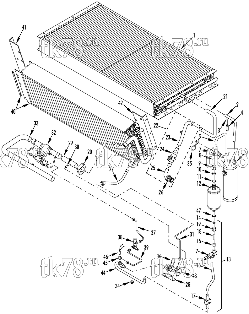 Каталог запчастей для Thermo King  REFRIGERATION COMPONENTS (Before 3/03)