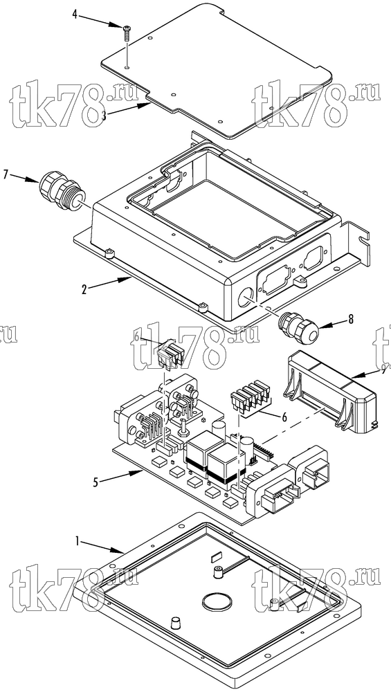 Каталог запчастей для Thermo King CT-10 SPECTRUM CONTROL BOX
