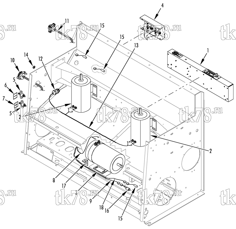 Каталог запчастей для Thermo King  ELECTRICAL COMPONENTS