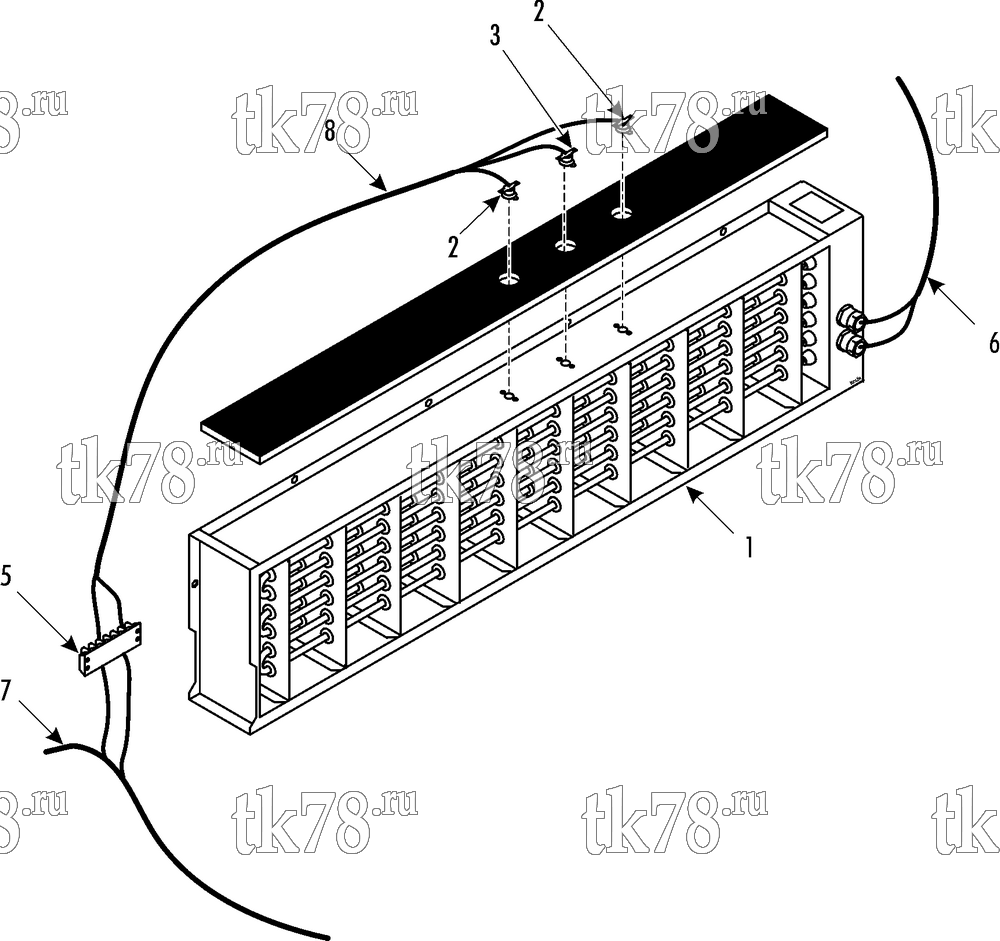 Каталог запчастей для Thermo King  HEATER GROUP
