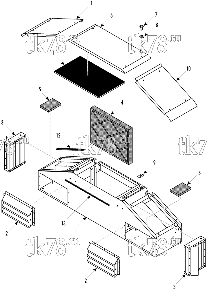 Каталог запчастей для Thermo King  FILTER UNIT