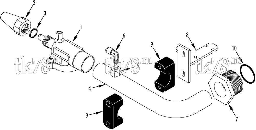 Каталог запчастей для Thermo King AT10-M12 SUCTION VALVE GROUP