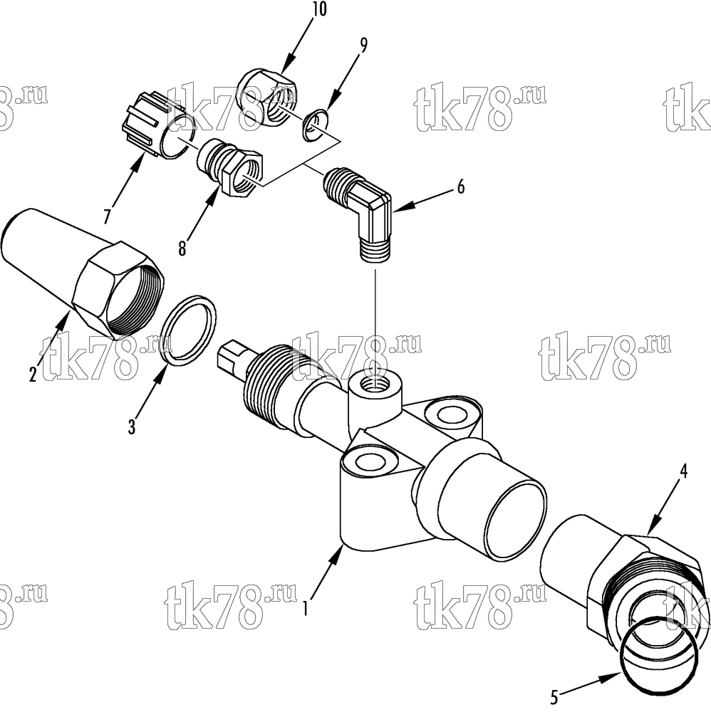Каталог запчастей для Thermo King  VALVE ASSEMBLY - DISCHARGE