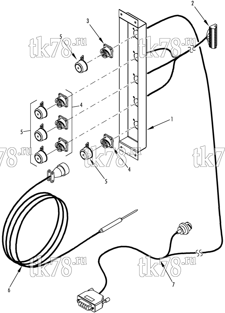 Каталог запчастей для Thermo King  USDA RECEPTACLES