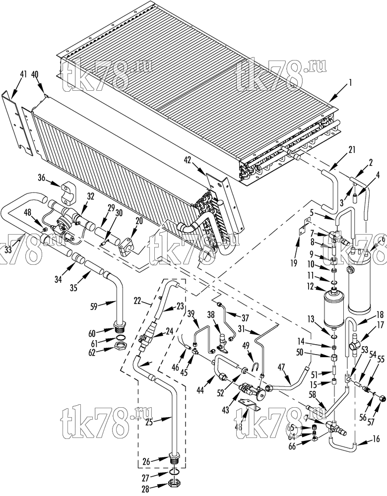 Каталог запчастей для Thermo King  REFRIGERATION COMPONENTS