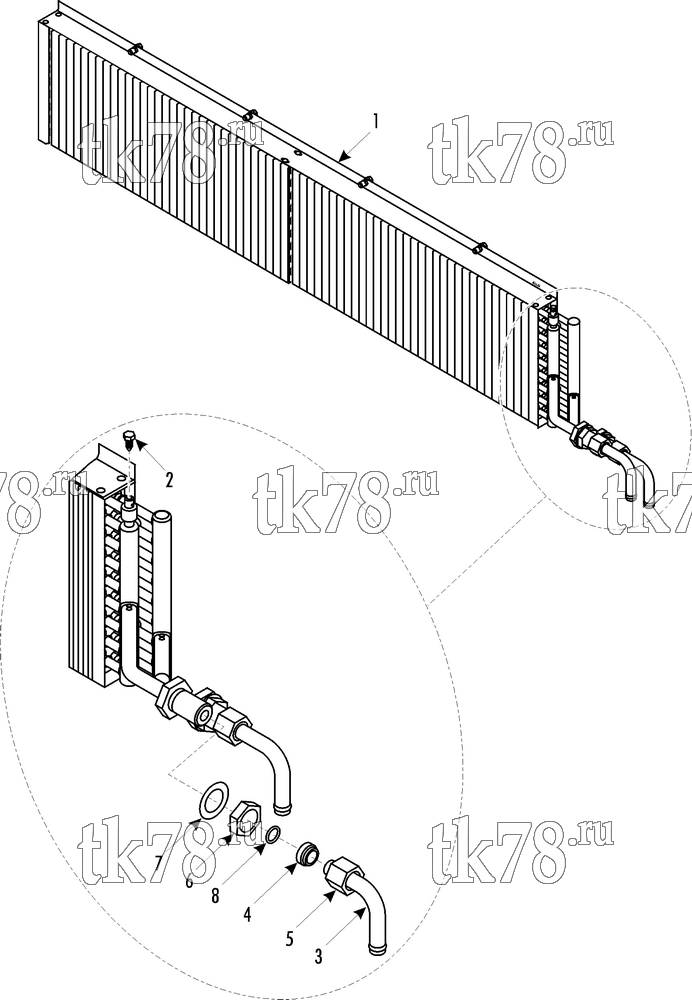 Каталог запчастей для Thermo King LRV-STD I HEATER GROUP