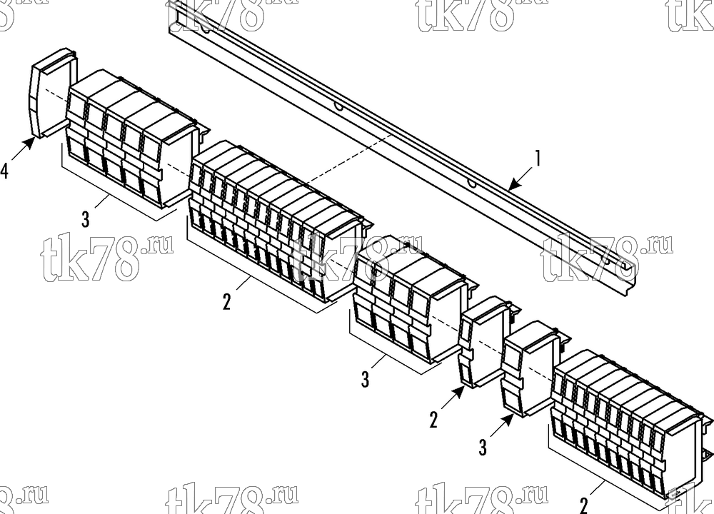 Каталог запчастей для Thermo King RAC 4 STD CONTROL BOX TERMINAL