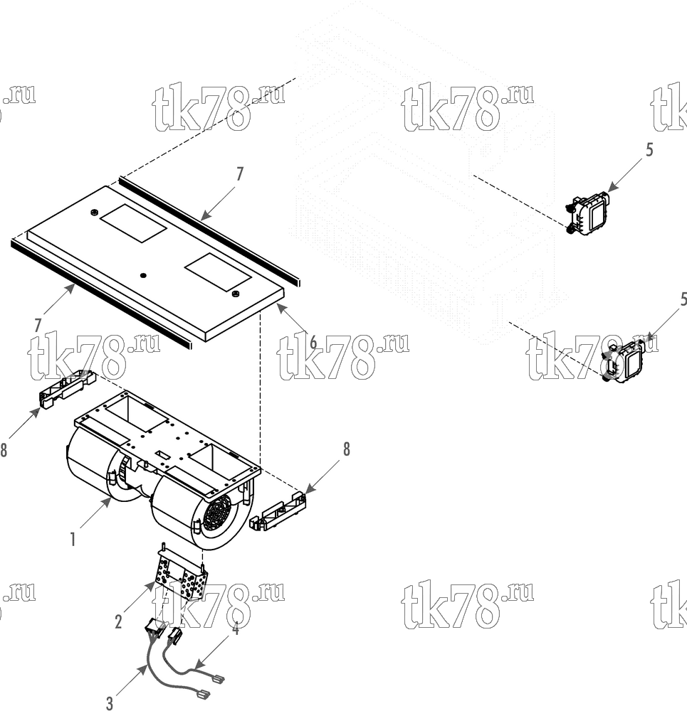 Каталог запчастей для Thermo King LCF20-02 ELECTRICAL COMPONENTS (FH914.256)