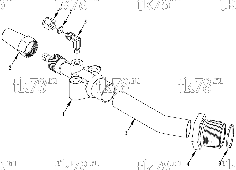 Каталог запчастей для Thermo King R6-M2 VALVE ASSEMBLY - DISCHARGE
