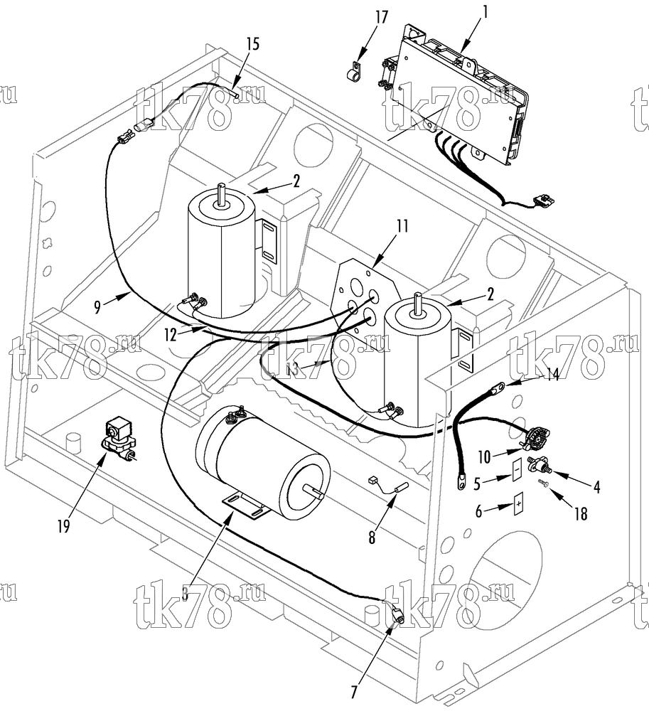 Каталог запчастей для Thermo King  ELECTRICAL COMPONENTS