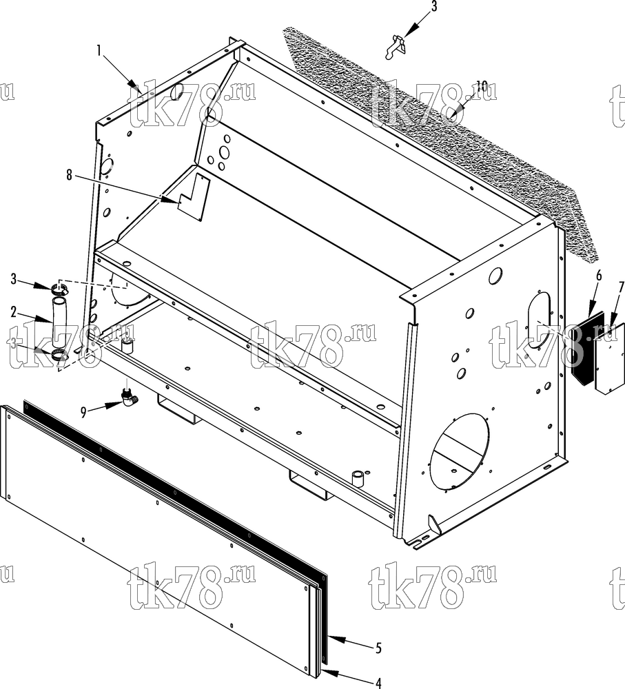 Каталог запчастей для Thermo King  STRUCTURAL COMPONENTS