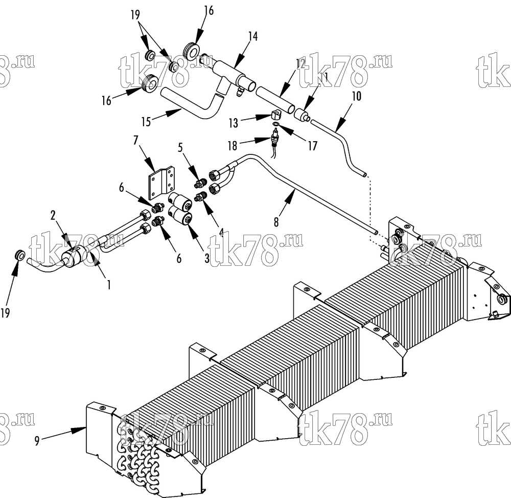 Каталог запчастей для Thermo King CT-10 SPECTRUM REFRIGERATION COMPONENTS (S-3 CT, ST-CR 200)