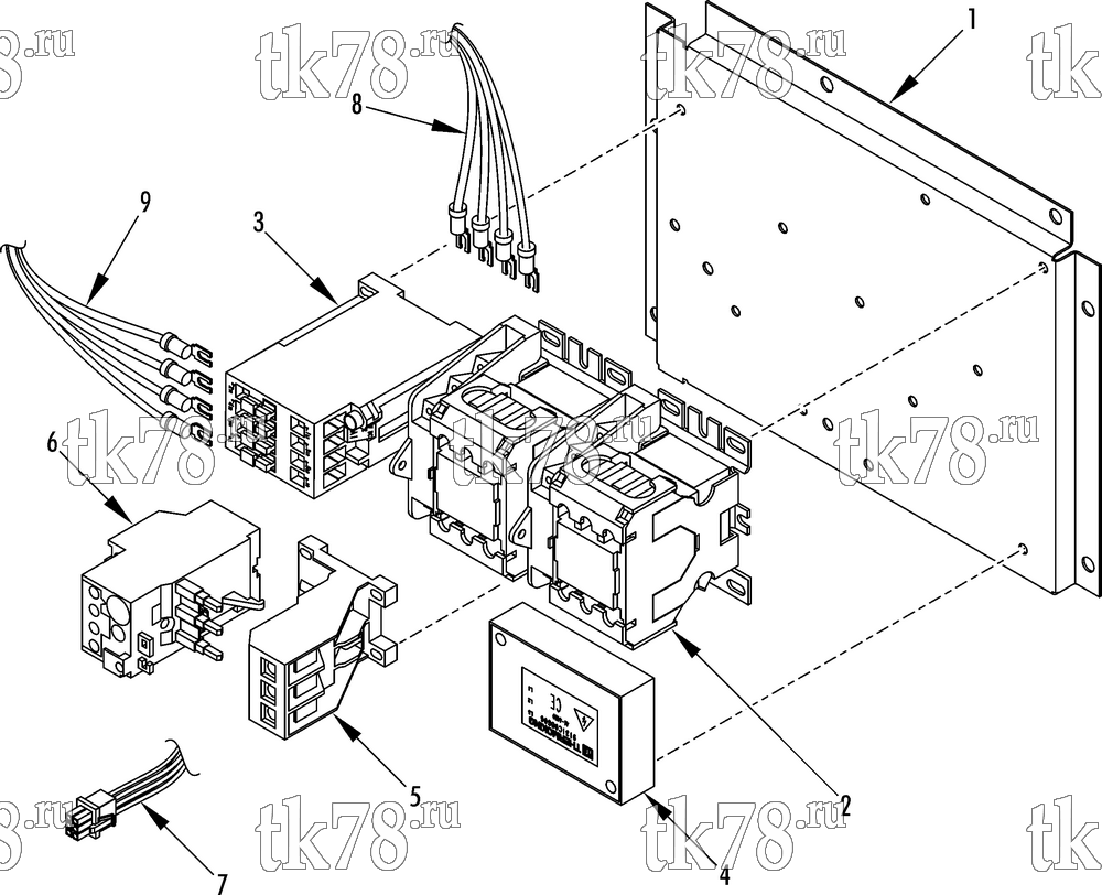 Каталог запчастей для Thermo King SLX 200 Complete HIGH VOLTAGE TRAY ASSEMBLY