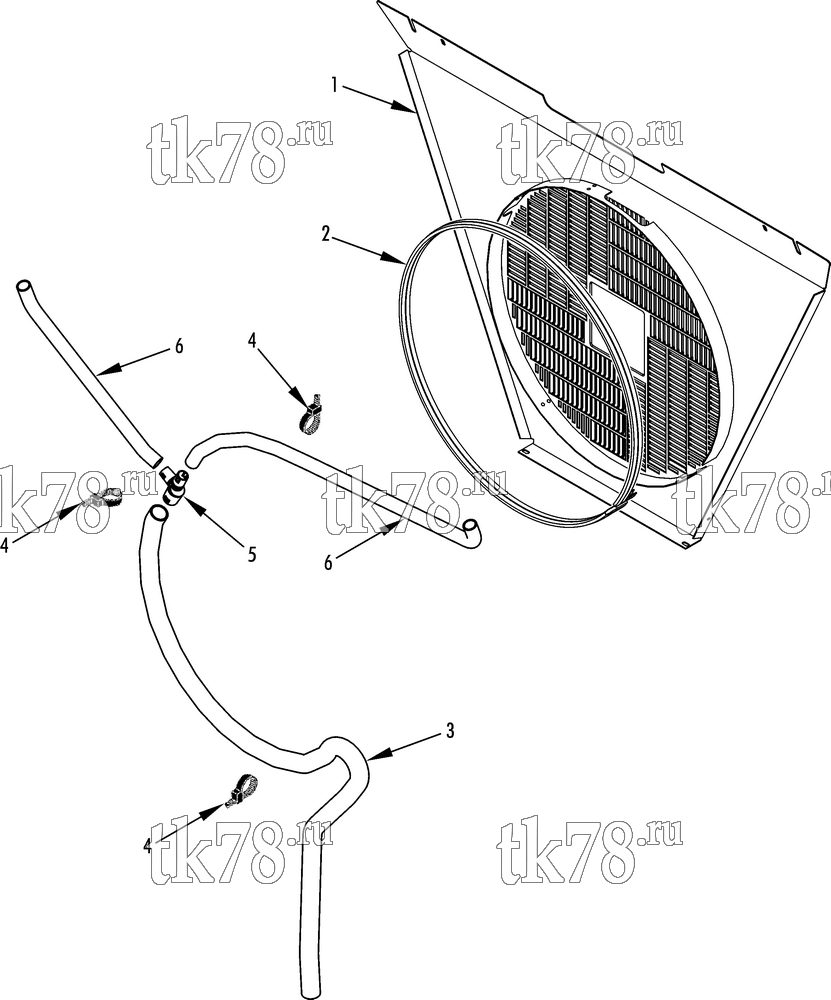 Каталог запчастей для Thermo King MAGNUM SL mP-4000 DEFROST DRAIN