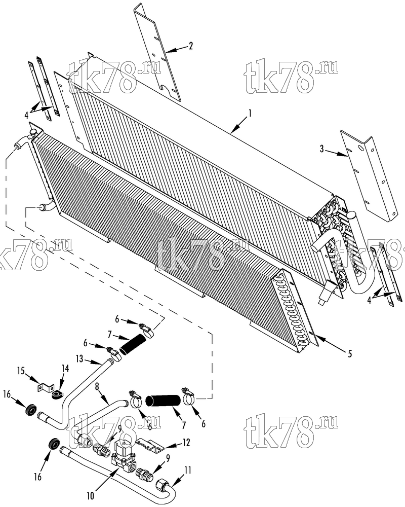 Каталог запчастей для Thermo King AT15-M2 HEATER COMPONENTS (TE11 M1 & M2)
