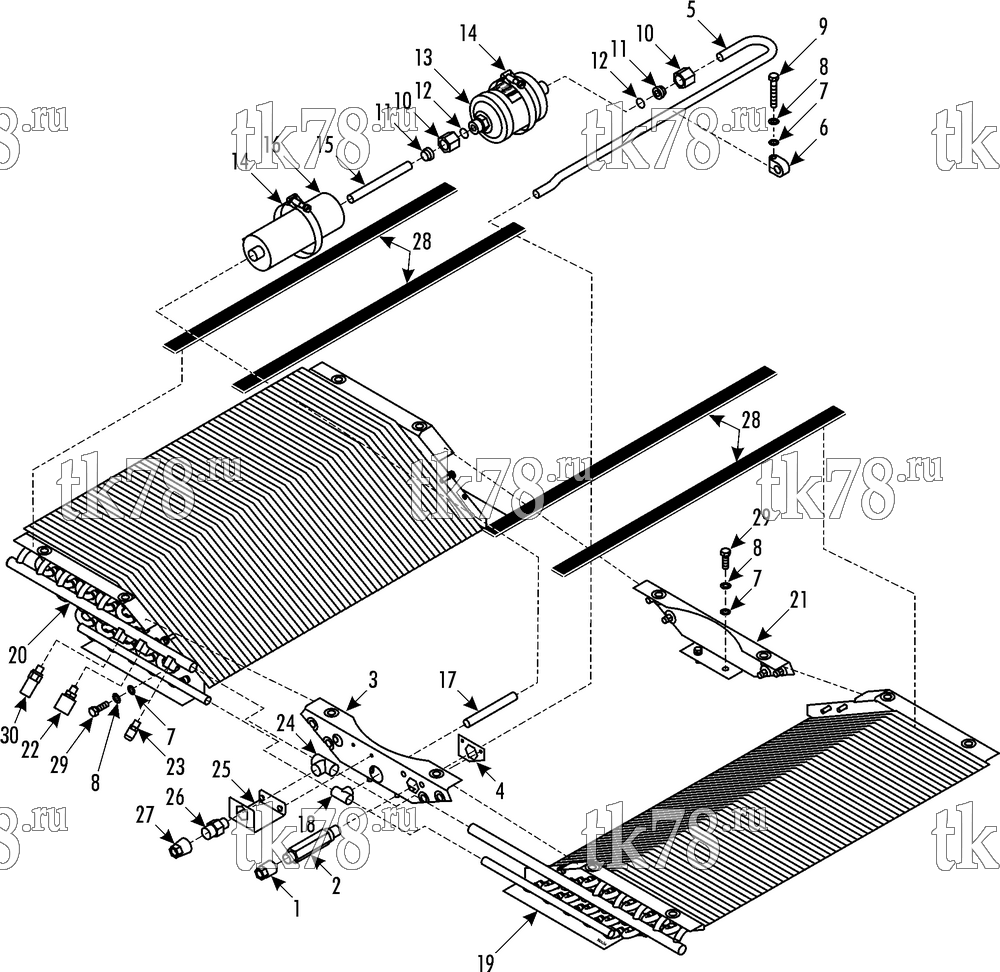 Каталог запчастей для Thermo King MFB L REFRIGERATION COMPONENTS