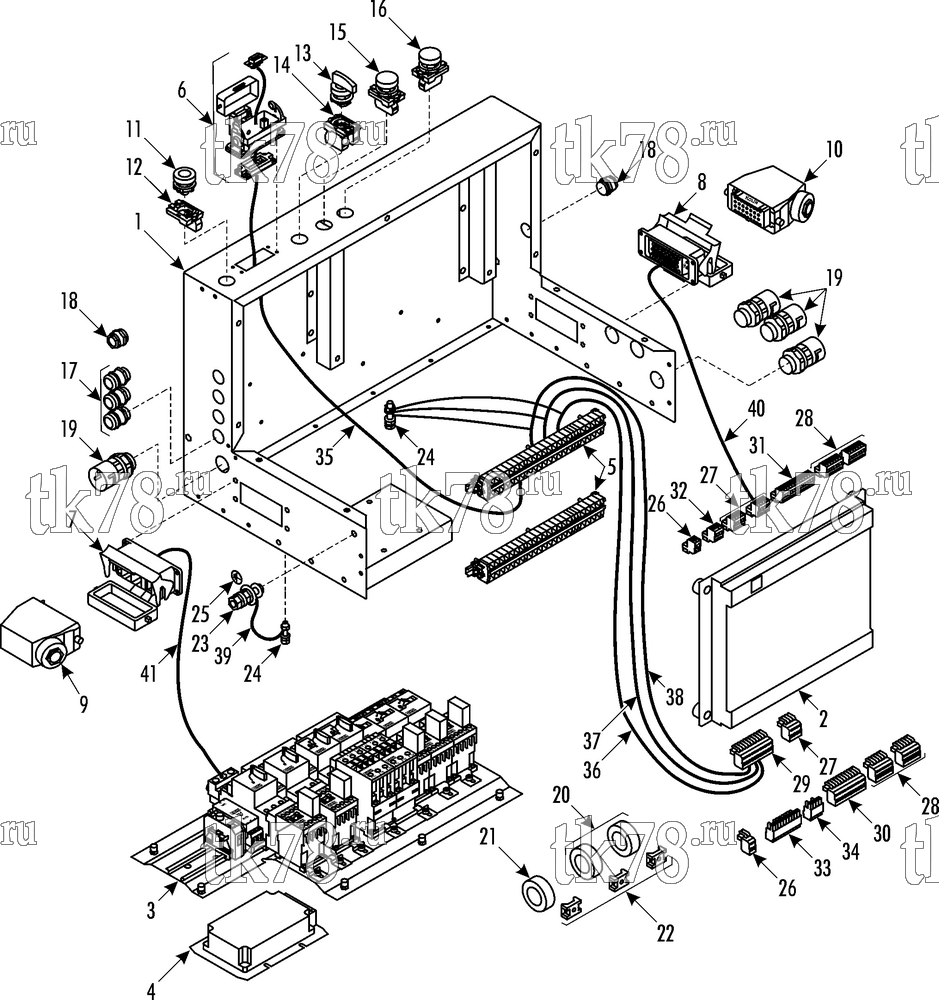 Каталог запчастей для Thermo King LRV-10T BLQ CONTROL BOX