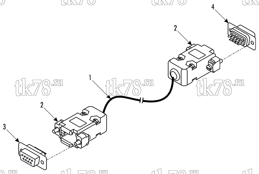 Каталог запчастей для Thermo King LRV-10T BLQ COMMUNICATION CABLE