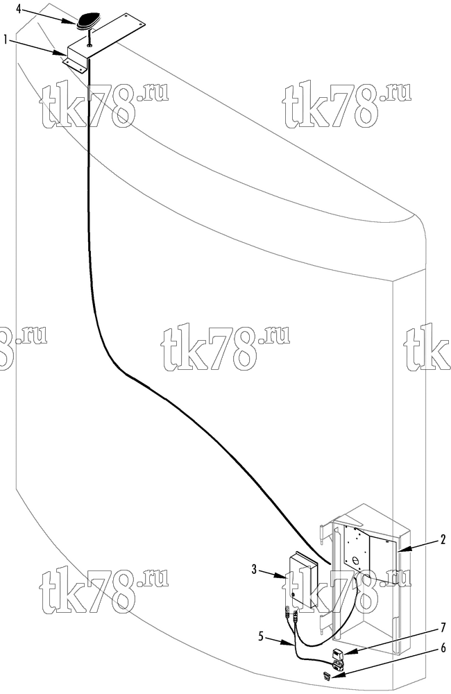 Каталог запчастей для Thermo King  TRAC-KING GSM (SL UNITS, uP-VI)