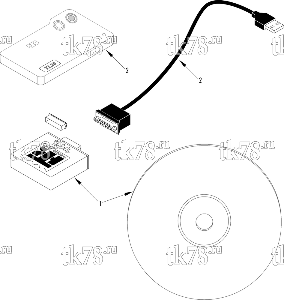 Каталог запчастей для Thermo King  DATALOGGER JR.