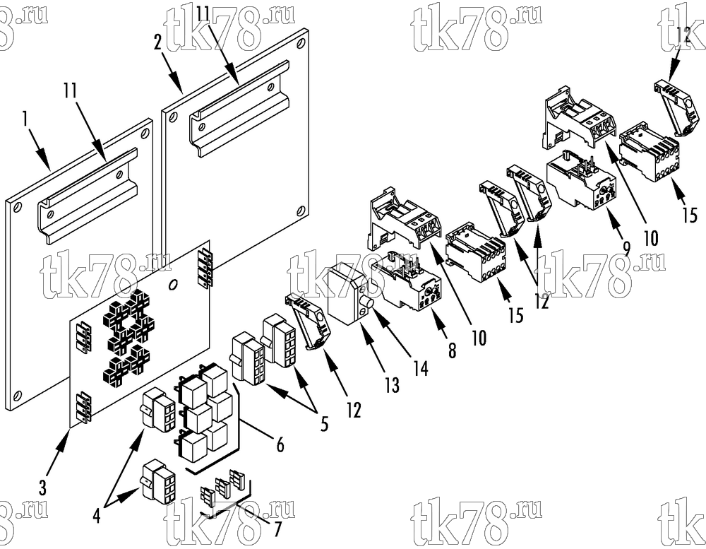 Каталог запчастей для Thermo King  CONTROL BOX