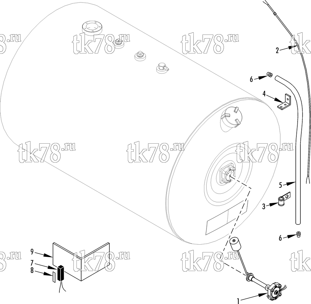 Каталог запчастей для Thermo King  FUEL WATCH KIT (40-919)