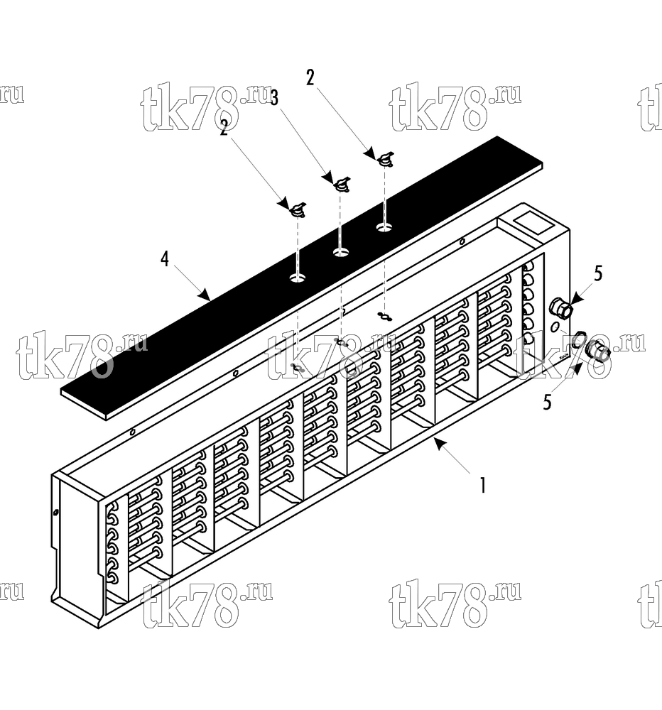 Каталог запчастей для Thermo King LRV-10T BOS HEATER GROUP